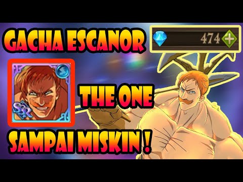 Gacha Sial Berlanjut! Gacha Escanor The One Versi Global Seven Deadly Sins Grand Cross