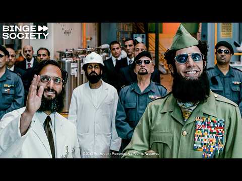 The Dictator (2012): "Do you have nuclear weapons?" Full Scene