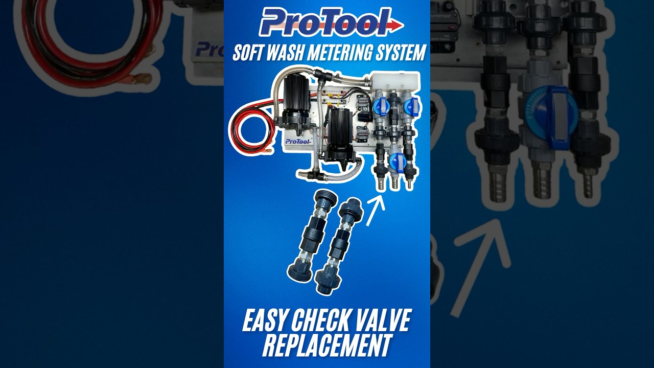 Replacing your Check Valve in the ProTool Metering System EASY!