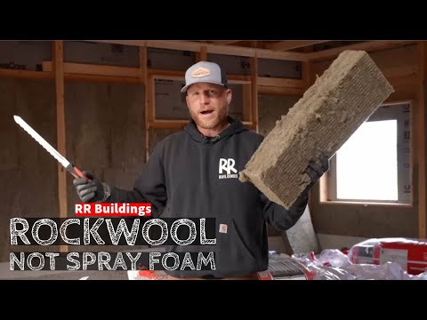 Modest House 15: Rockwool vs Spray Foam!