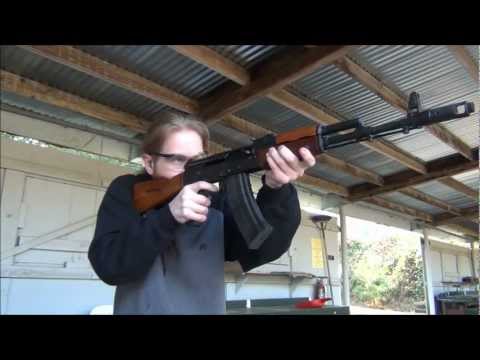 Shooting Waffen Werks AK-74 5.45x39mm