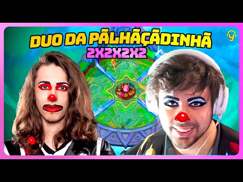 YOGRONGOS NA PALHAÇADINHA NA ARENA 2v2v2v2 @Gragolandia | Lives do Yoda