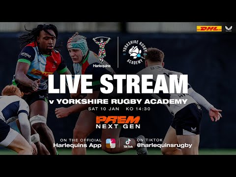 Live Academy Rugby - Harlequins U18 v Yorkshire Rugby Academy U18