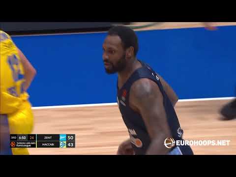 Zenit St Petersburg - Maccabi Playtika Tel Aviv 86-69: Tarik Black (11 points, 3 steals, 2 blocks)