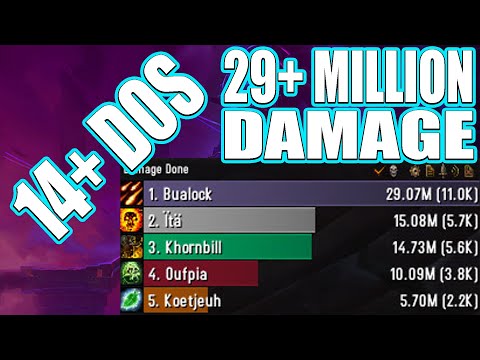 Destruction Warlock 29 Million Damage in M+  14 - De Other Side - This Run Was So Much Fun!