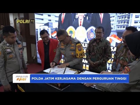 POLDA JATIM TINGKATKAN SDM UNGGUL KERJASAMA DENGAN PERGURUAN TINGGI