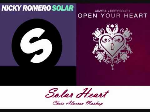 Nicky Romero vs. Dirty South and Axwell - Solar Heart (Chris Alarcon Mashup)