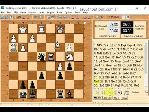 Kramnik vladimir 2490 and dizdarevic emir 0 1   73