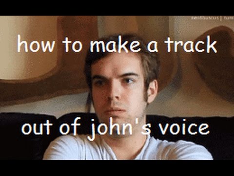 How to make a track out of Jack's voice