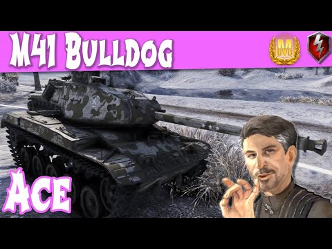 WOT Blitz - Summer Mastery - M41 Bulldog  American Light 2718 dmg 4 kill ACE ||WOT Blitz||