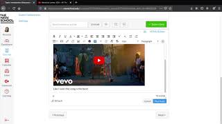 Embedding YouTube Video into Canvas Pages and Discussion Posts