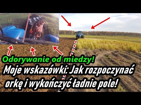 Odorywanie od miedzy | Wskazówki dotyczące orki | Jak rozpocząć i wykończyć pole | Orka 2019 |