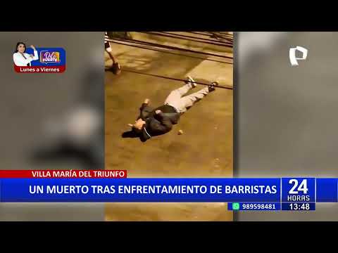 Villa María del Triunfo: Al menos un muerto tras enfrentamiento entre  barristas