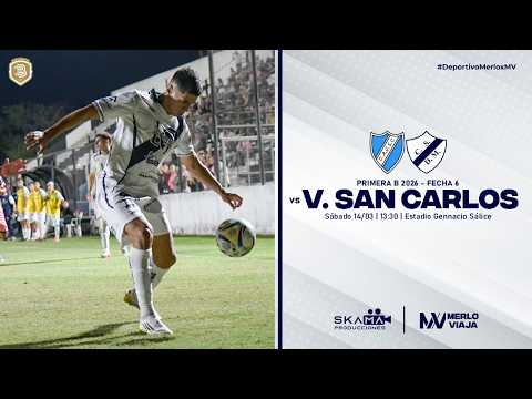 EN VIVO | Deportivo Merlo vs Villa San Carlos - Primera B Metro - Fecha 6