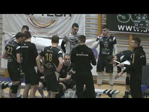 ODBOJKA: Partizan - Niš 3:0 | petnaesto kolo Superlige (04.02.2022.)