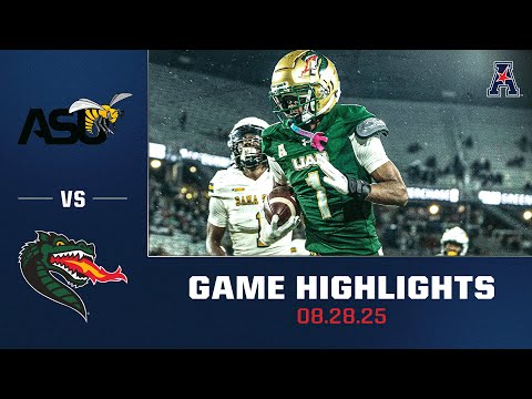 Game Highlights: Alabama State vs. UAB (Aug. 28, 2025)