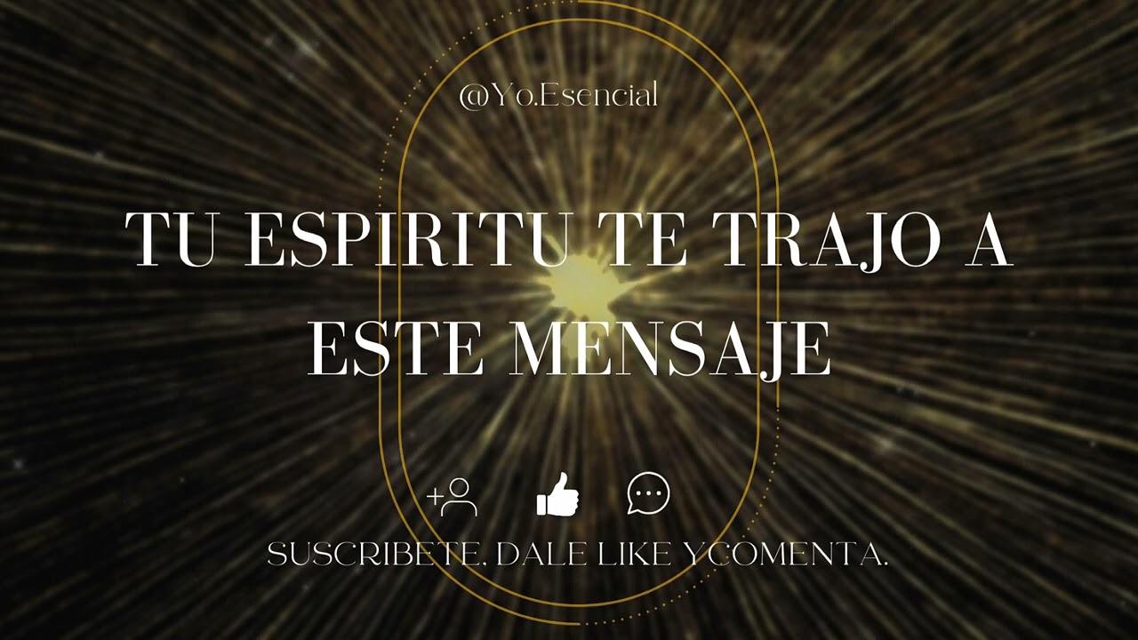 SI ENCONTRASTE ESTE MENSAJE ES PORQUE TU ESPIRITU QUIERE DECIRTE ALGO✨️🪽#meditacion #espíritu #amor