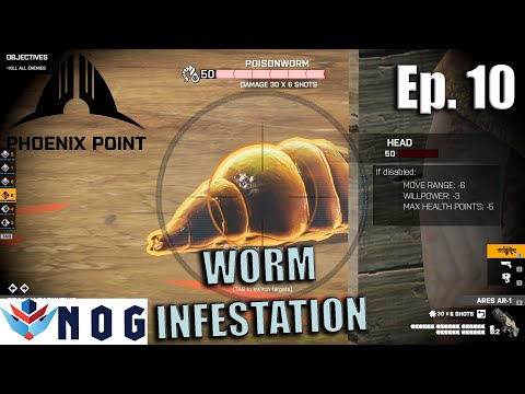 Lets Play Phoenix Point Ep10 | WORMS | Phoenix Point Backer Build 5