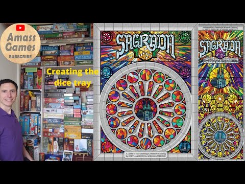 Unboxing and dice tray assembly by AmassGames