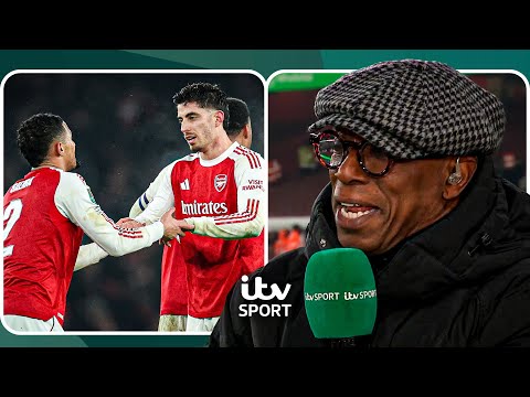 Ian Wright REACTS to Arsenal Reaching Carabao Cup Final | Arsenal v Chelsea