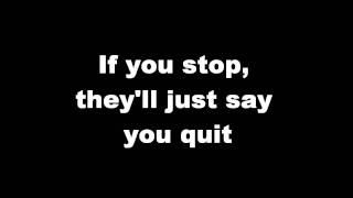 Kelly Clarkson-You Can&#39;t Win lyrics