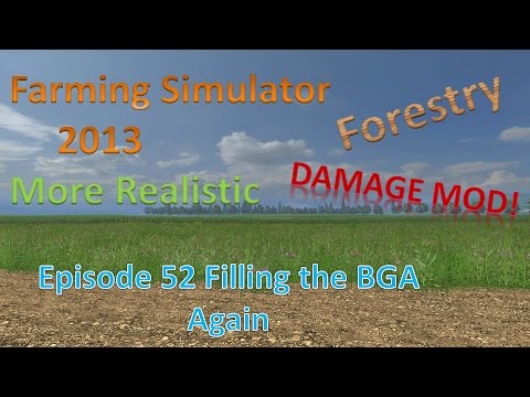 Farming Sim 2013 Forestry and MR E52 - More Silage