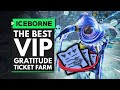 MHW Iceborne  | The BEST VIP Gratitude Ticket Farm & How to Get VIP Tickets - Appreciation Festival