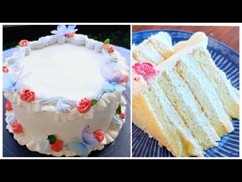 Easiest Unique Flavour Birthday Cake Recipe | A to Z Birthday Cake Recipe |Aesthetic Cake Decoration