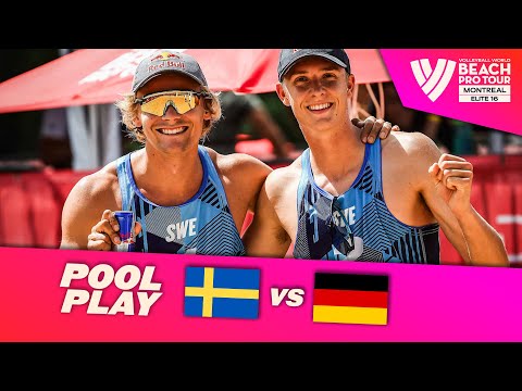 Åhman/Hellvig vs. Pfretzschner, L./Winter - Pool Play Highlights | Montreal 2025 #BeachProTour