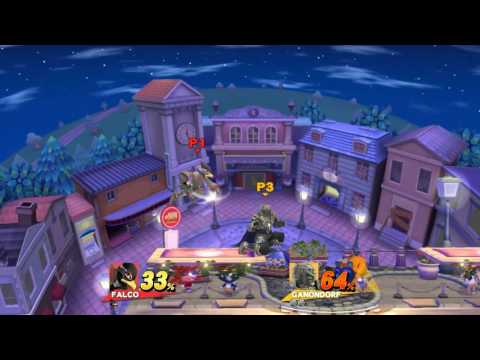 [SSB4] SS|Anarkiel (Ganondorf) Vs. Kevo (Falco) [Friendly match]