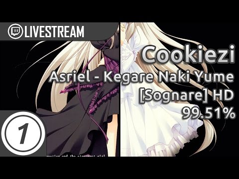 Cookiezi | Asriel - Kegare Naki Yume [Sognare] +HD | 1x Miss 99.67% 696pp if Ranked