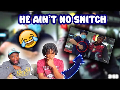 RAPPER GMAC RAPS ABOUT NOT SNITCHING BUT SNITCHING🤔 #reaction #music