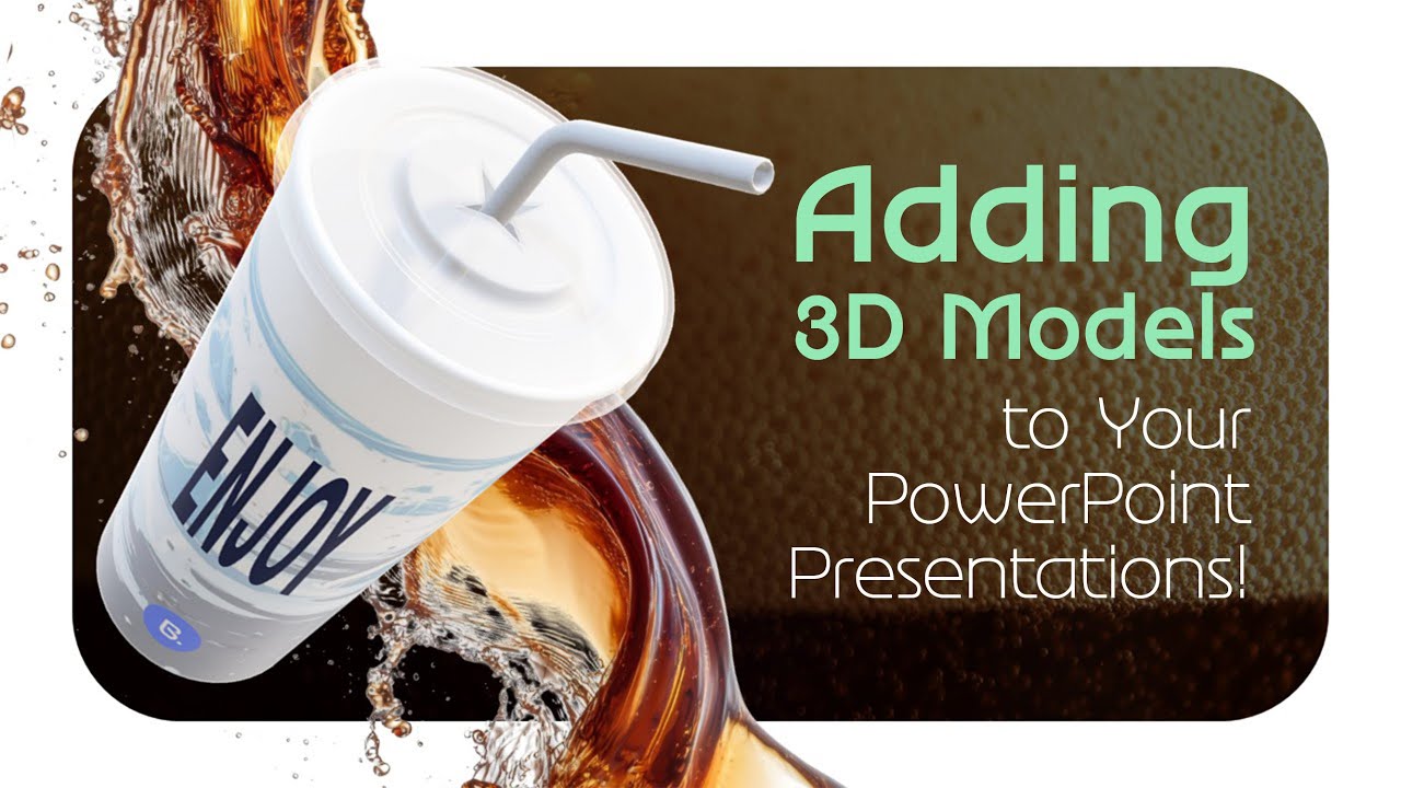 Adding 3D Models to Your PowerPoint Presentations!