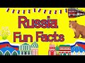 Russia Fun Facts About RUSSIA For Kids Educational Funfacts Russia Kidslearning English