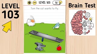 Brain Test Level 103 Tom The Cat Wants To Fly.