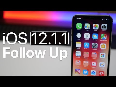 iOS 12.1.1 Follow Up Video