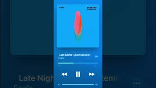 Foals - Late Night (Solomun Remix)   #technomusic #housemusic #electronicmusic #dancemusic