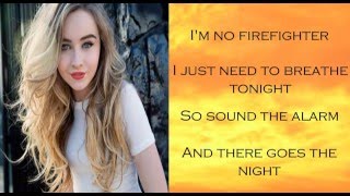 Smoke and Fire - Sabrina Carpenter (Lyrics)