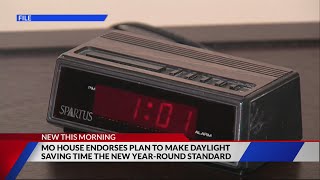Missouri House preliminarily approves daylight saving time legislation