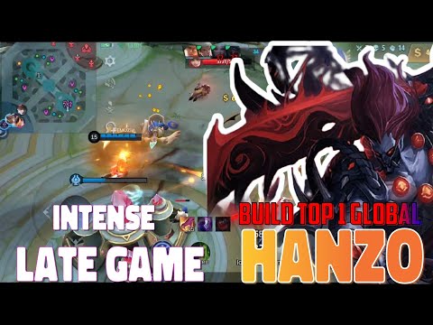 hanzo gameplay 2022 | hanzo best build 2022 |mobile legends