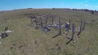 preview picture of video 'TBS Discovery Pro Quadcopter over the Old Dunlop Hayshed near Cowra NSW'