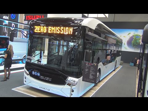 Isuzu Citivolt 12 Electric City Bus (2023) Exterior and Interior