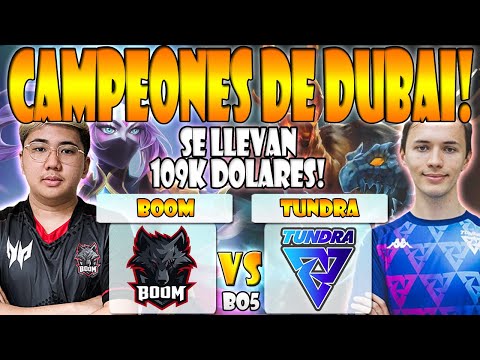 TUNDRA VS BOOM ESPORTS BO5[GAME 5]GRAN FINAL-GAMERS GALAXY INVITATIONAL SERIES DUBAI 2022 - DOTA 2