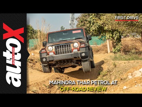 Mahindra Thar Petrol AT Off-Road Review | First Drive | autoX