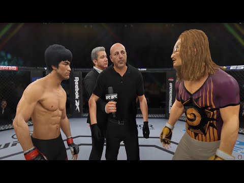 UFC 4 I Bruce Lee vs. Desert Wizard (EA sports UFC 4)