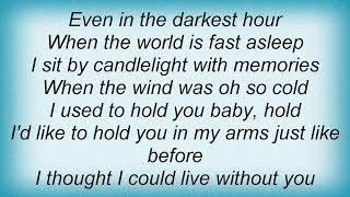 Jay Jay Johanson - Even In The Darkest Hour Lyrics