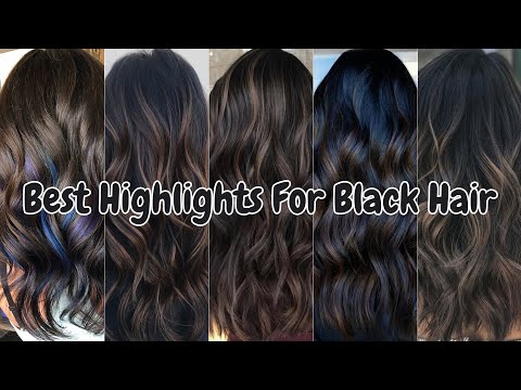 Trendy Highlights For Black Hair With Highlights Dark...