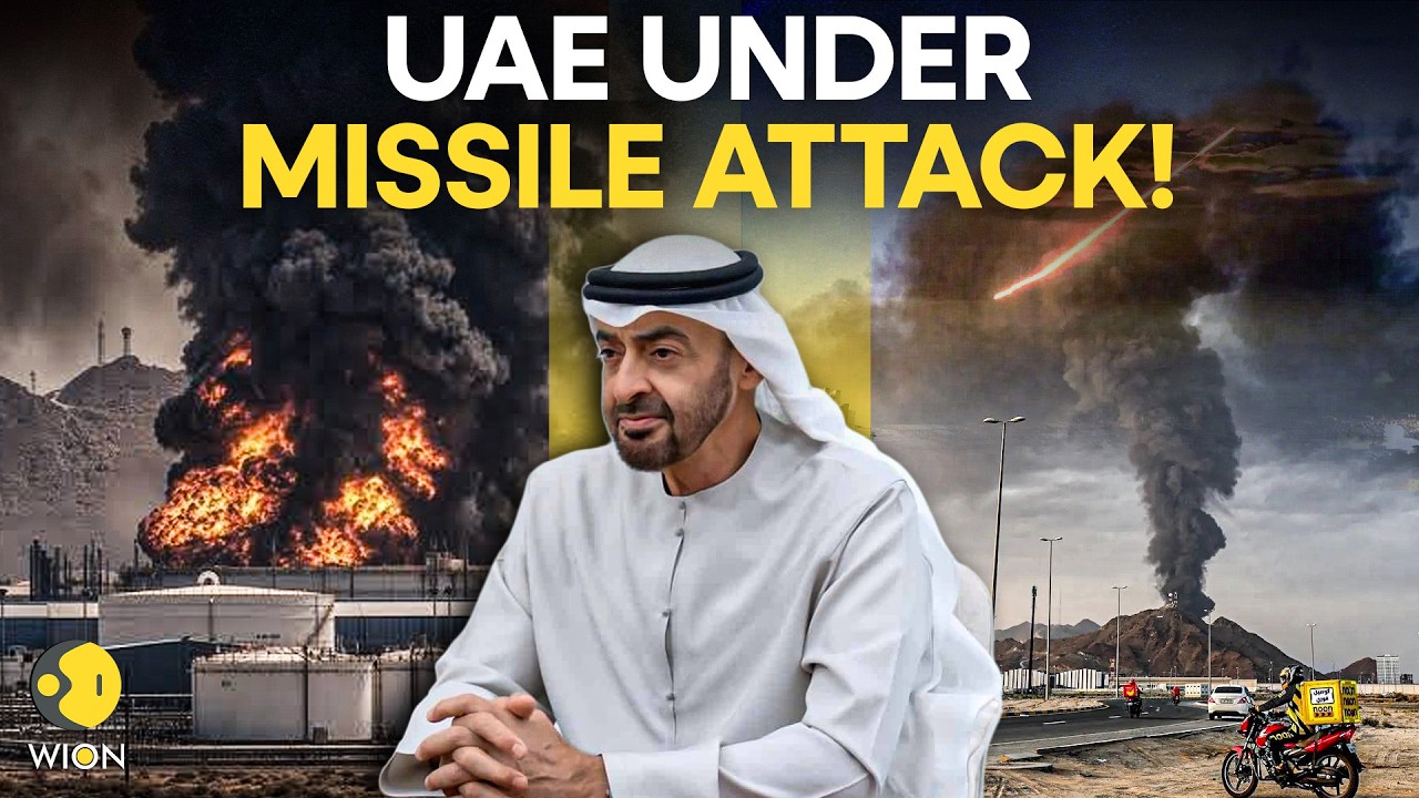UAE Under Attack LIVE: UAE Bombed! Two Ballistic Missiles Rip Through UAE, Panic In Gulf | WION