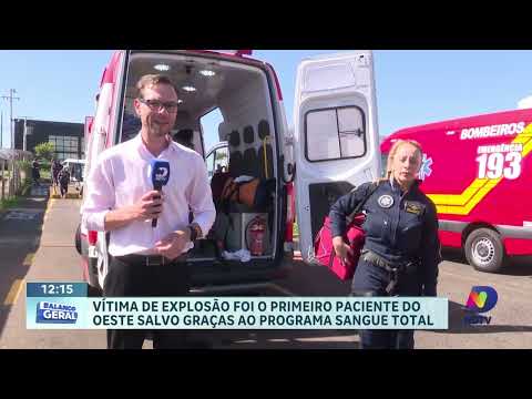 Explosão em empresa de Cordilheira Alta deixa trabalhador ferido