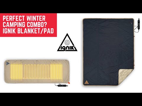 Winter Camping Essentials: Ignik Topside Blanket & Flipside Sleeping Pad (Dimensions, Thoughts)